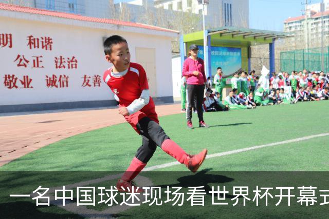 一名中国球迷现场看世界杯开幕式“破防”：要是有我们的球队该多好